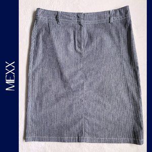 💥2/$30 MEXX Pinstripe Skirt sz10/40